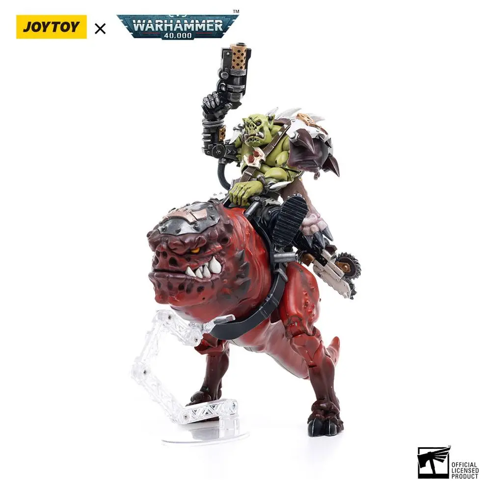 Warhammer 40k 1/18 Orks Squighog Nob On Smasha Squig akciófigura termékfotó