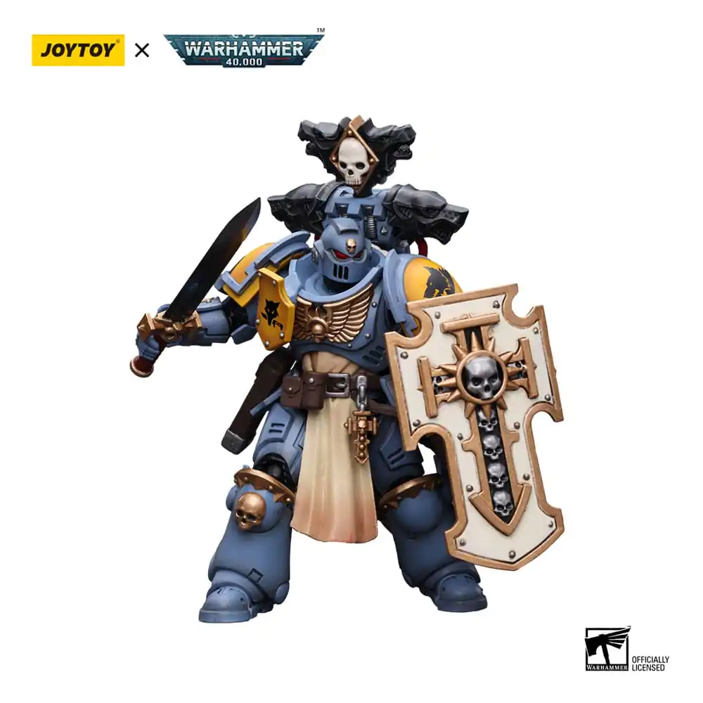 Warhammer 40k 1/18 Primaris Space Marines Space Wolves Bladeguard Veteran akciófigura 12 cm termékfotó