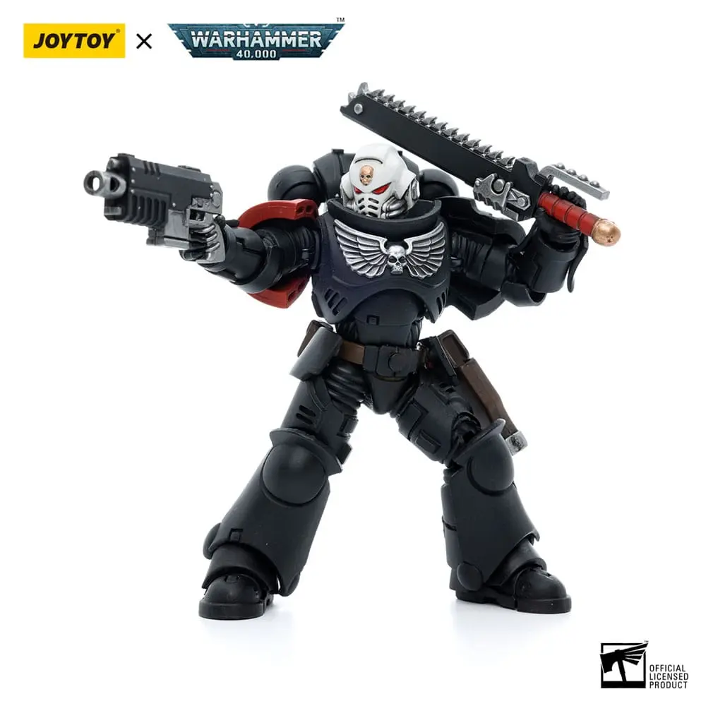 Warhammer 40k 1/18 Raven Guard Intercessors Sergeant Ashan akciófigura 12 cm termékfotó