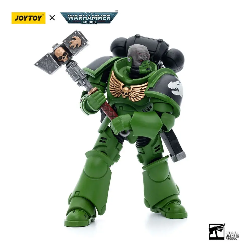 Warhammer 40k 1/18 Salamanders Assault Intercessors Sergeant Krajax akciófigura 12 cm termékfotó
