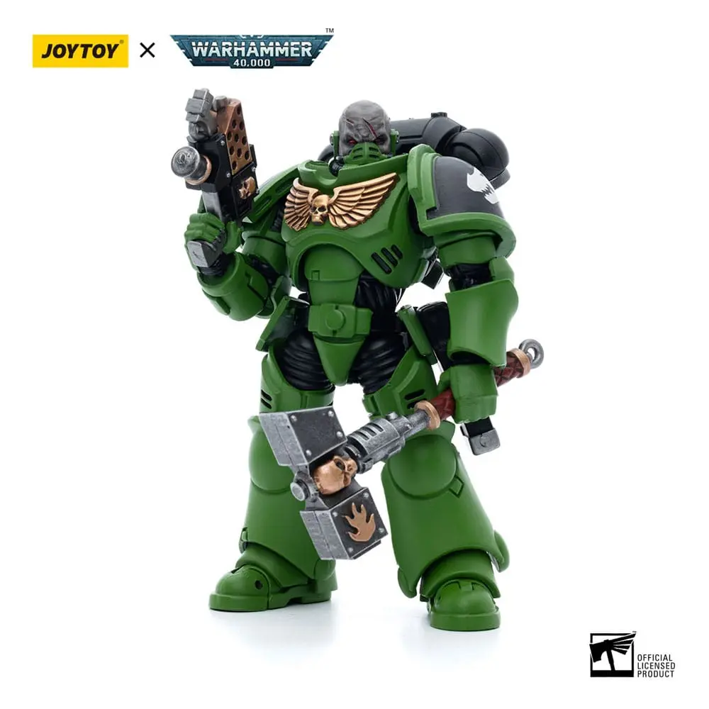 Warhammer 40k 1/18 Salamanders Assault Intercessors Sergeant Krajax akciófigura 12 cm termékfotó
