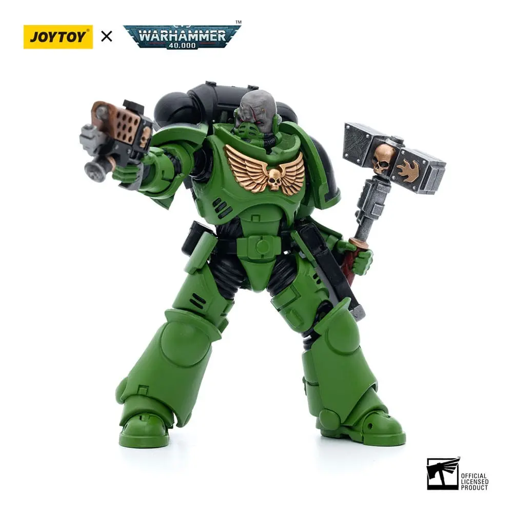 Warhammer 40k 1/18 Salamanders Assault Intercessors Sergeant Krajax akciófigura 12 cm termékfotó