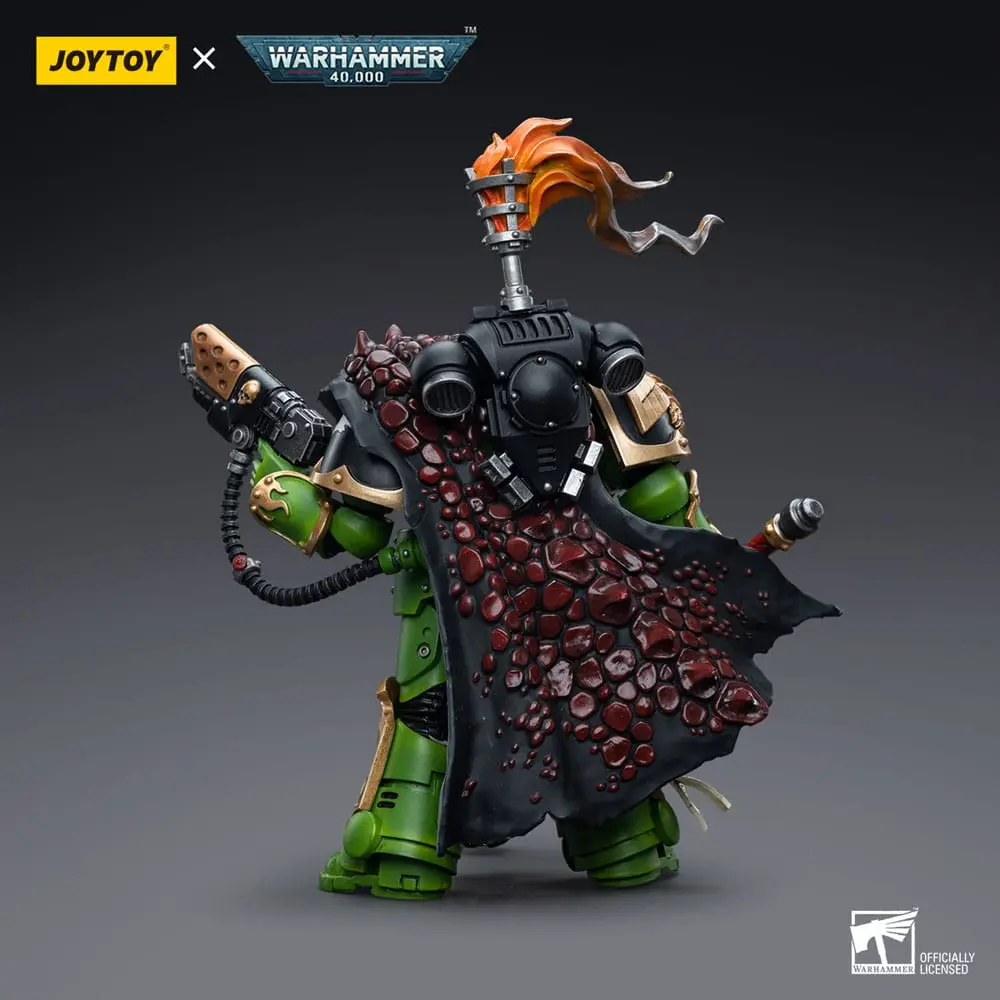 Warhammer 40k 1/18 Salamanders Captain Adrax Agatone akciófigura 12 cm termékfotó