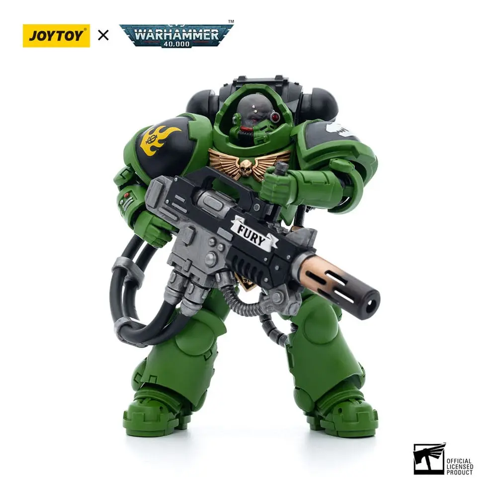 Warhammer 40k 1/18 Salamanders Eradicators Sergeant Bragar akciófigura 12 cm termékfotó