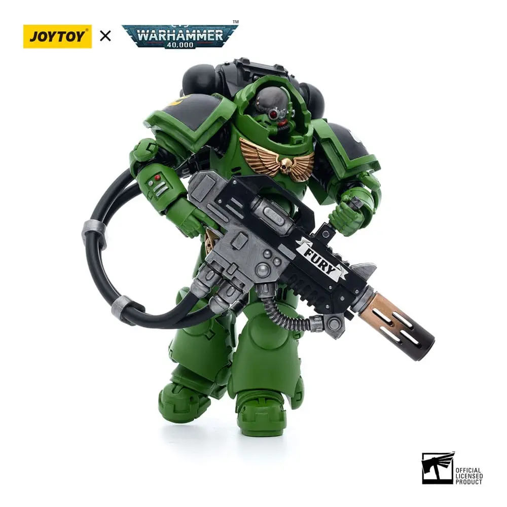 Warhammer 40k 1/18 Salamanders Eradicators Sergeant Bragar akciófigura 12 cm termékfotó