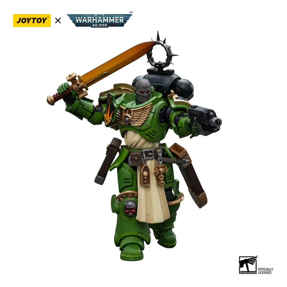 Warhammer 40k 1/18 Salamanders Pengeguard Veteran akciófigura 12 cm termékfotó