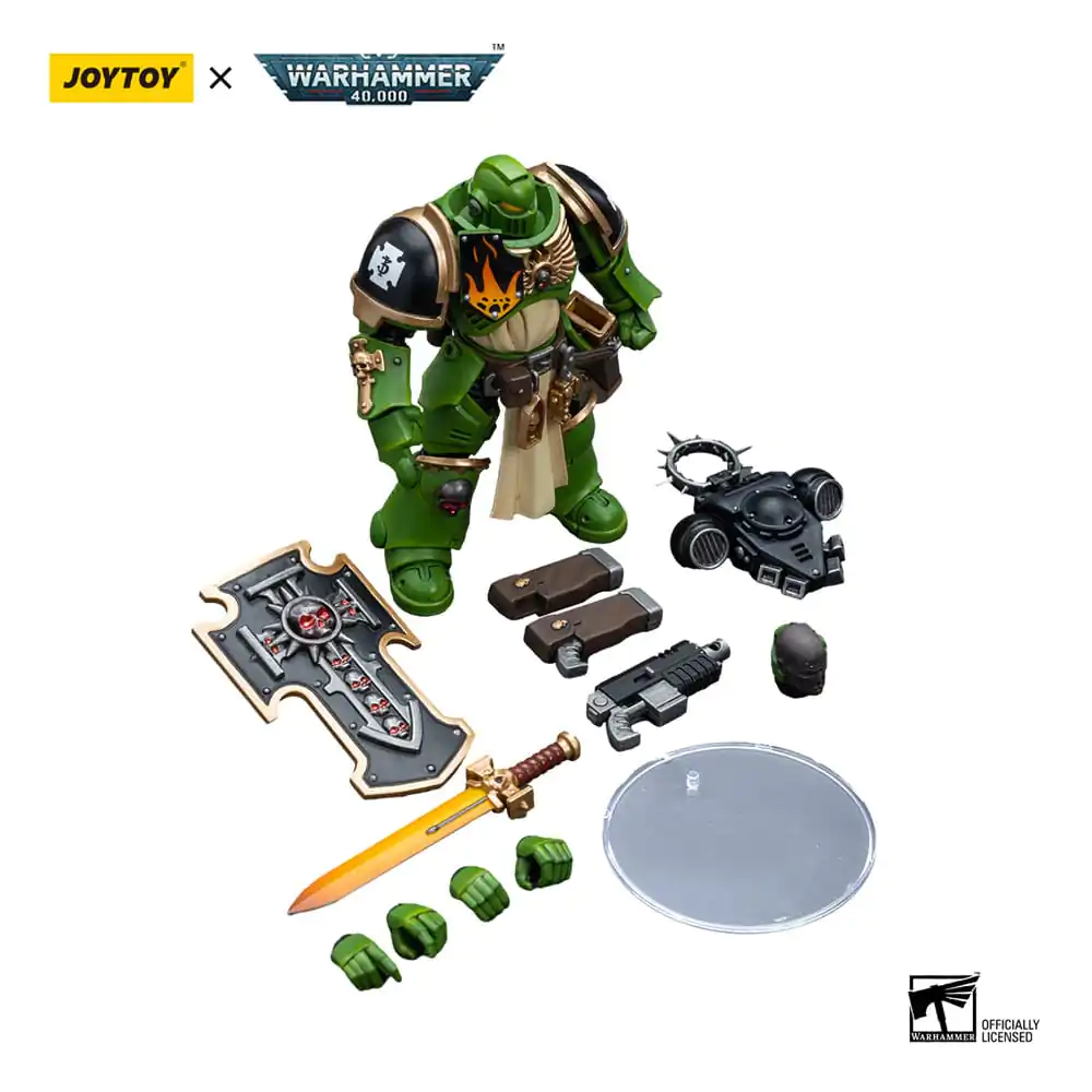 Warhammer 40k 1/18 Salamanders Pengeguard Veteran akciófigura 12 cm termékfotó