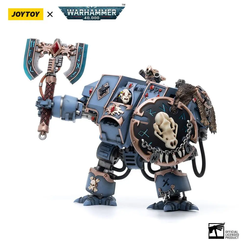 Warhammer 40k 1/18 Space Marines Space Wolves Venerable Dreadnought Brother Hvor akciófigura 20 cm termékfotó