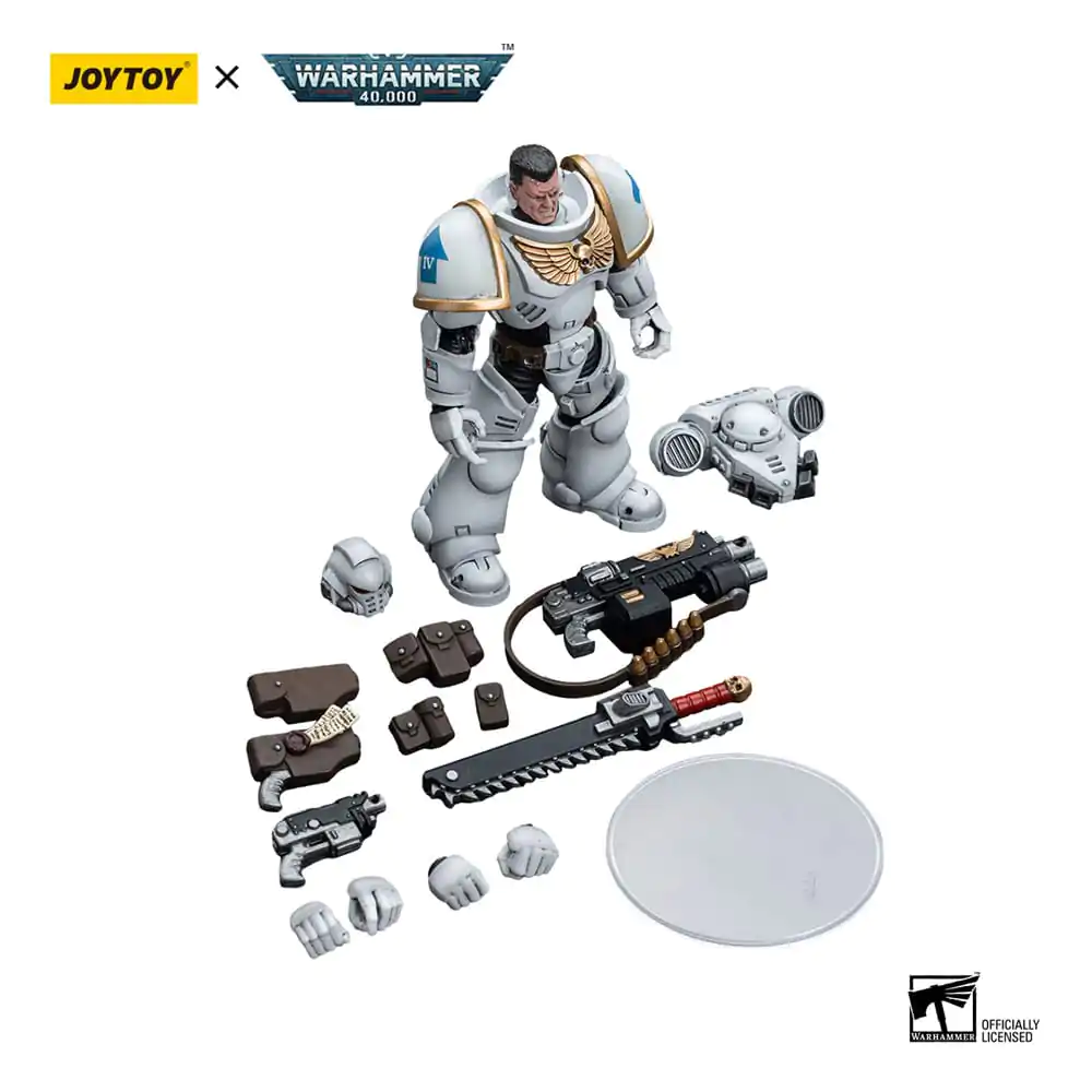 Warhammer 40k 1/18 Space Marines White Consuls Intercessors 1 akciófigura 12 cm termékfotó