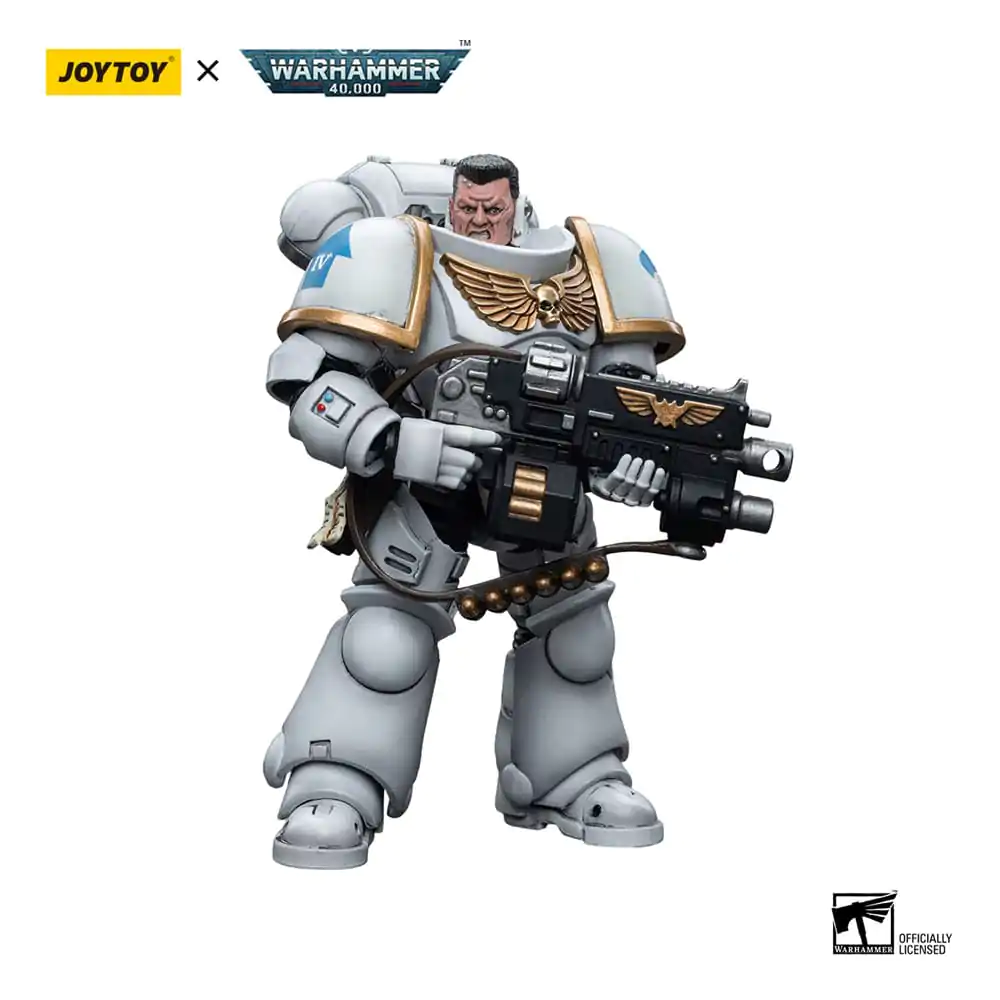 Warhammer 40k 1/18 Space Marines White Consuls Intercessors 1 akciófigura 12 cm termékfotó