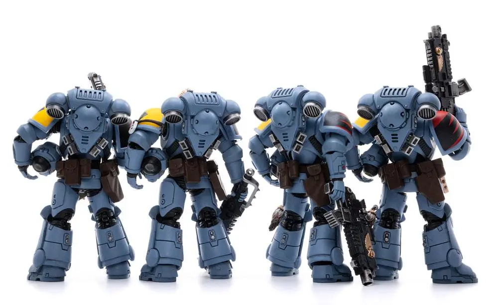 Warhammer 40k 1/18 Space Wolves Battle Hunters akciófigura csomag 12 cm termékfotó