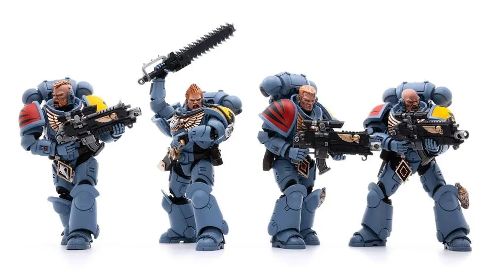 Warhammer 40k 1/18 Space Wolves Battle Hunters akciófigura csomag 12 cm termékfotó