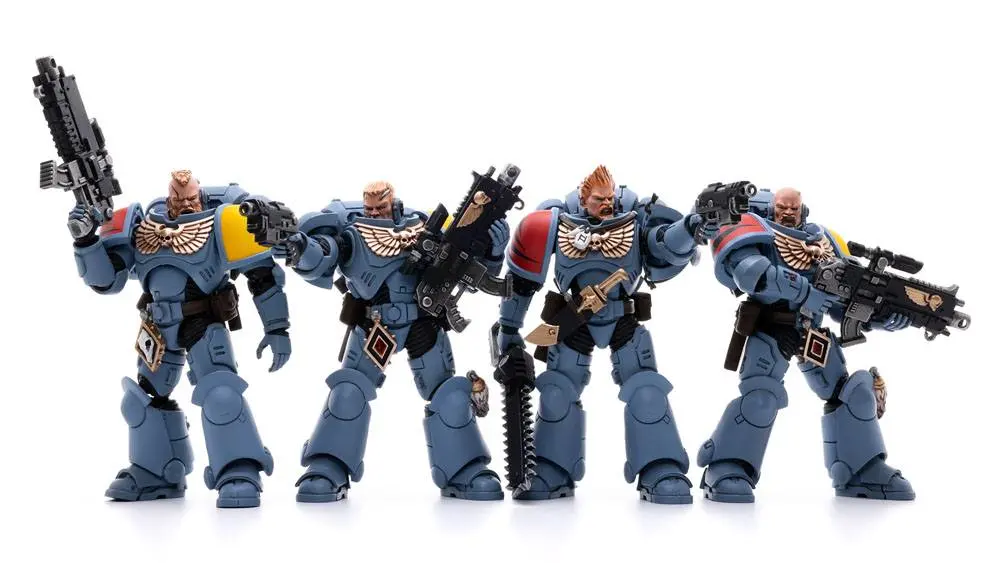 Warhammer 40k 1/18 Space Wolves Battle Hunters akciófigura csomag 12 cm termékfotó