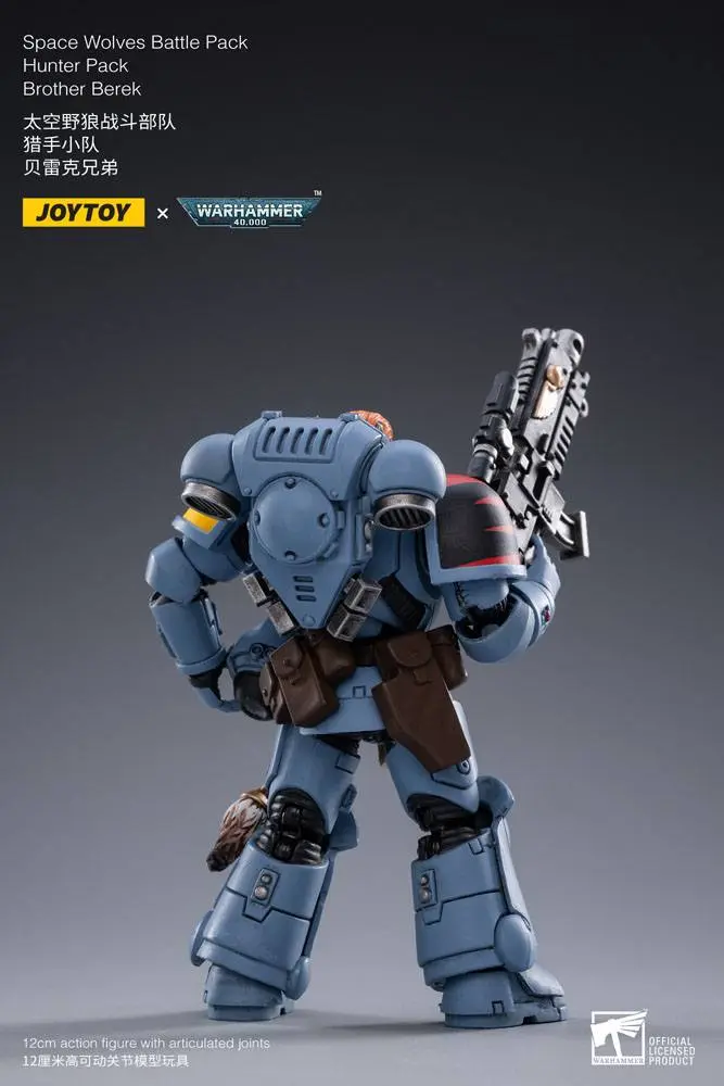 Warhammer 40k 1/18 Space Wolves Battle Hunters akciófigura csomag 12 cm termékfotó
