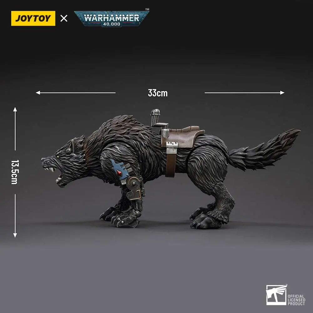 Warhammer 40k 1/18 Space Wolves Thunderwolf Cavalry Frode akciófigura termékfotó