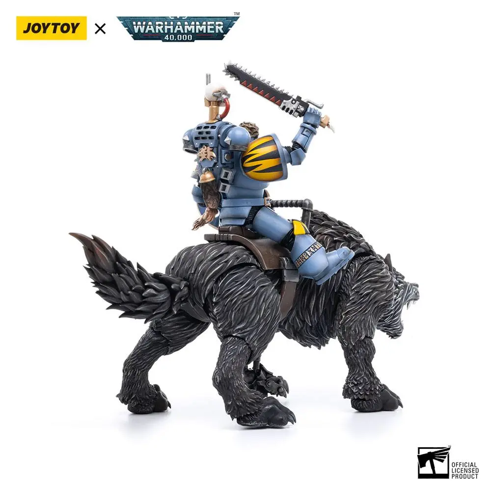 Warhammer 40k 1/18 Space Wolves Thunderwolf Cavalry Frode akciófigura termékfotó
