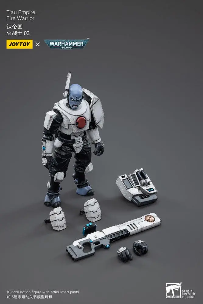 Warhammer 40k 1/18 T'au Empire Fire Warriors 4 db-os akciófigura csomag 11 cm termékfotó
