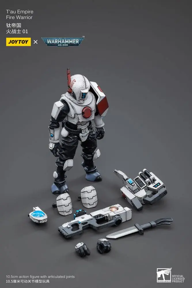 Warhammer 40k 1/18 T'au Empire Fire Warriors 4 db-os akciófigura csomag 11 cm termékfotó