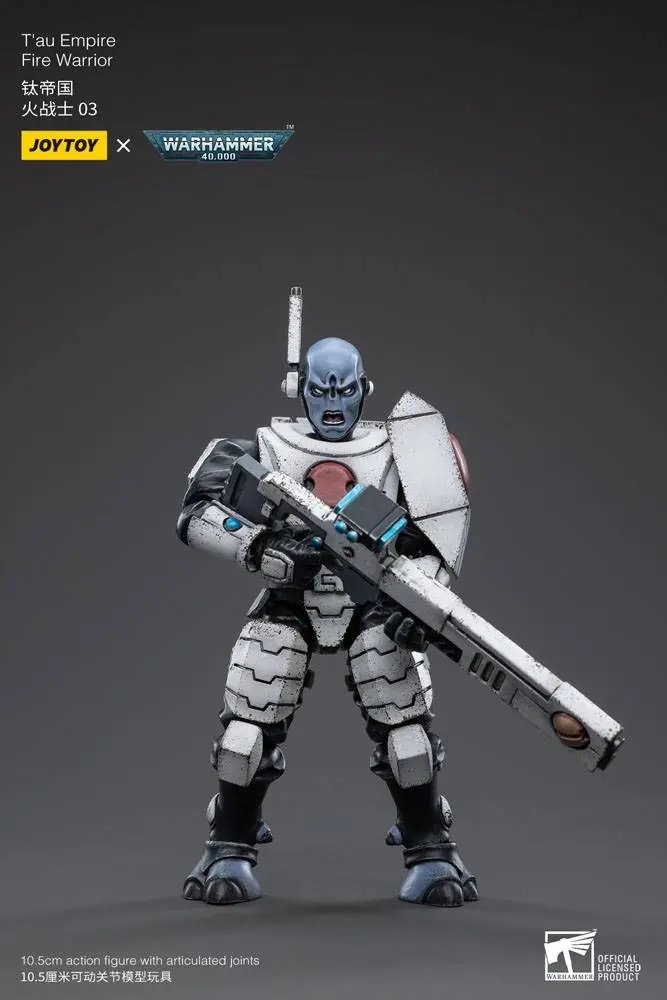 Warhammer 40k 1/18 T'au Empire Fire Warriors 4 db-os akciófigura csomag 11 cm termékfotó