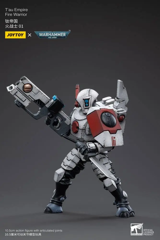Warhammer 40k 1/18 T'au Empire Fire Warriors 4 db-os akciófigura csomag 11 cm termékfotó