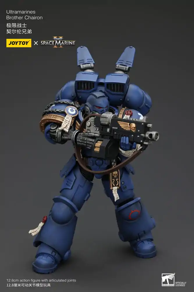 Warhammer 40k 1/18 Uitramarines Brother Chairon akciófigura 13 cm termékfotó