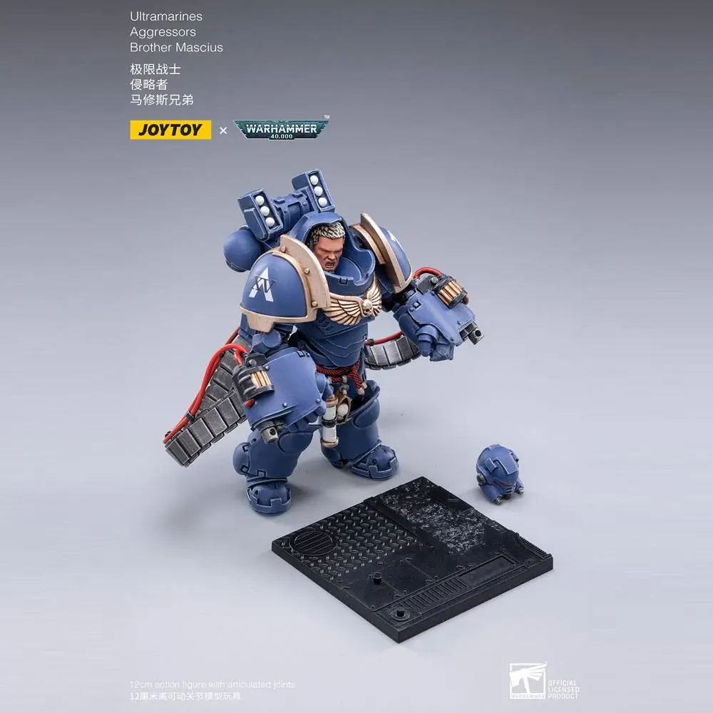 Warhammer 40k 1/18 Ultramarines Aggressors akciófigura csomag 12 cm termékfotó