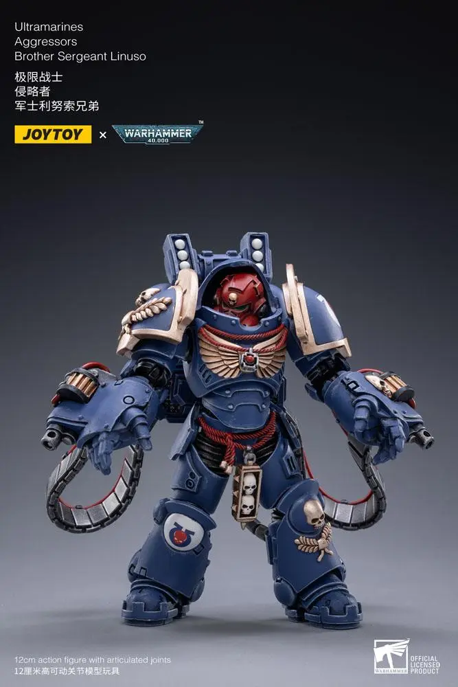 Warhammer 40k 1/18 Ultramarines Aggressors akciófigura csomag 12 cm termékfotó