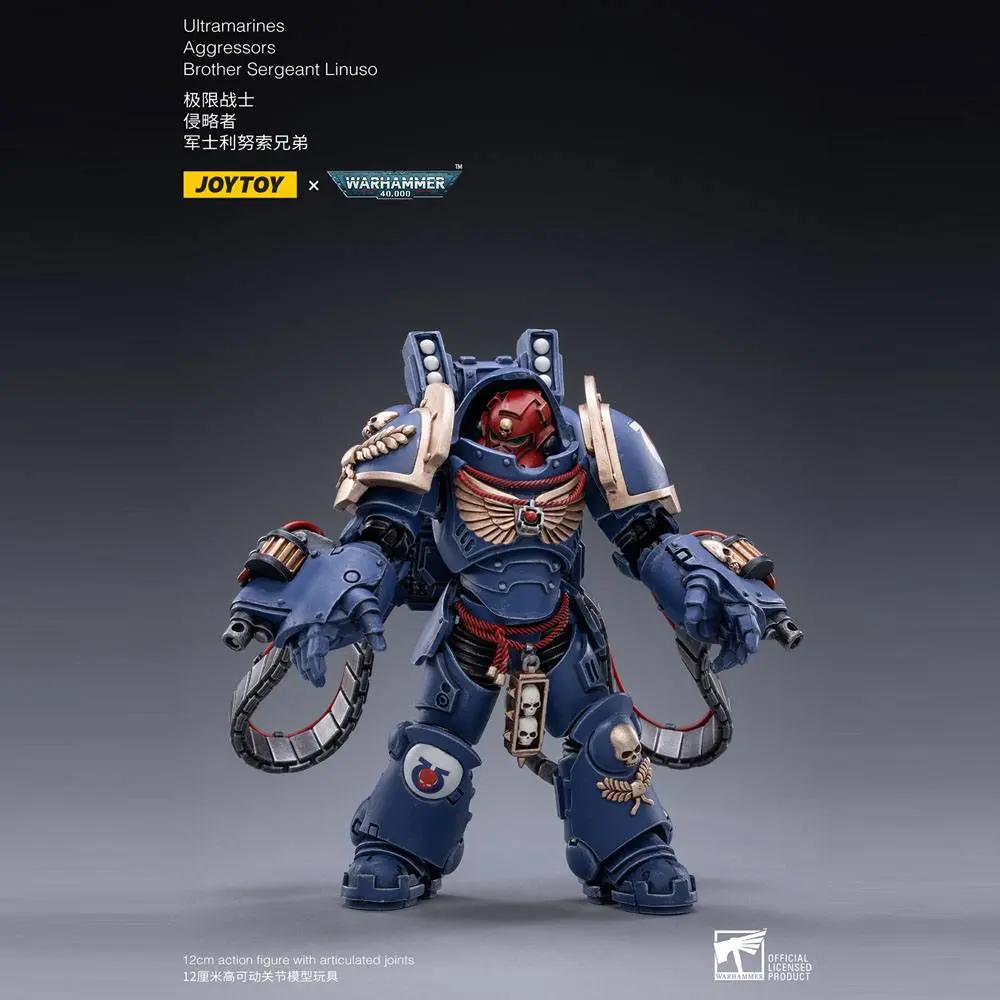 Warhammer 40k 1/18 Ultramarines Aggressors akciófigura csomag 12 cm termékfotó