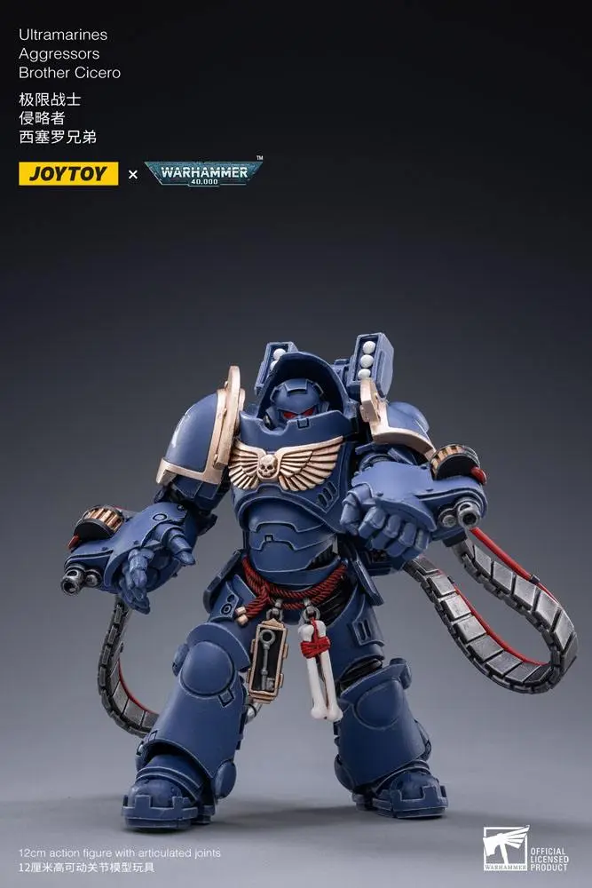 Warhammer 40k 1/18 Ultramarines Aggressors akciófigura csomag 12 cm termékfotó