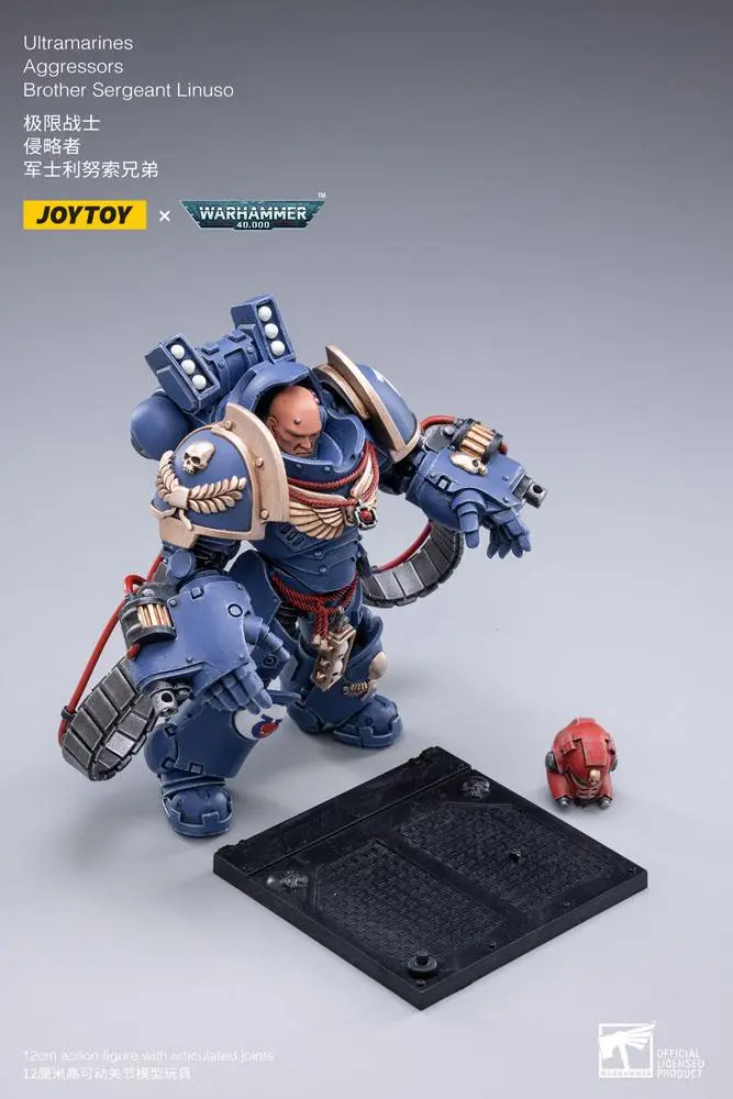 Warhammer 40k 1/18 Ultramarines Aggressors akciófigura csomag 12 cm termékfotó