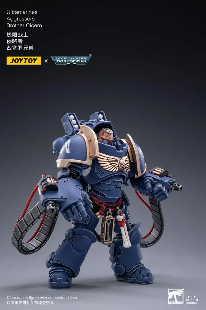 Warhammer 40k 1/18 Ultramarines Aggressors akciófigura csomag 12 cm termékfotó