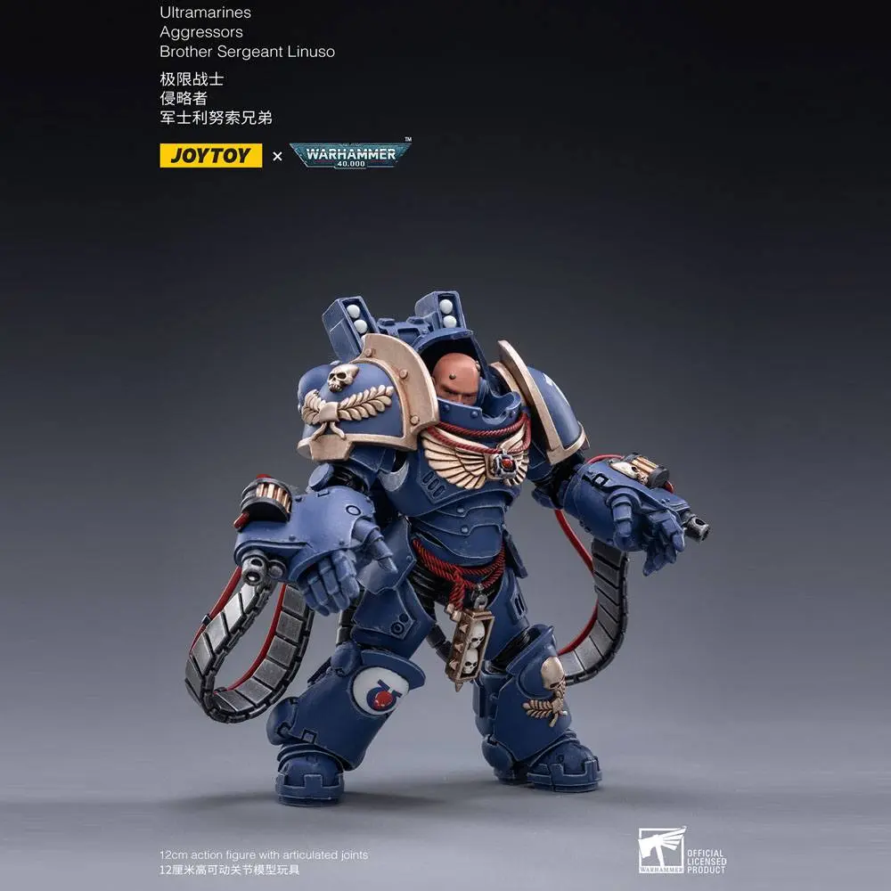 Warhammer 40k 1/18 Ultramarines Aggressors akciófigura csomag 12 cm termékfotó