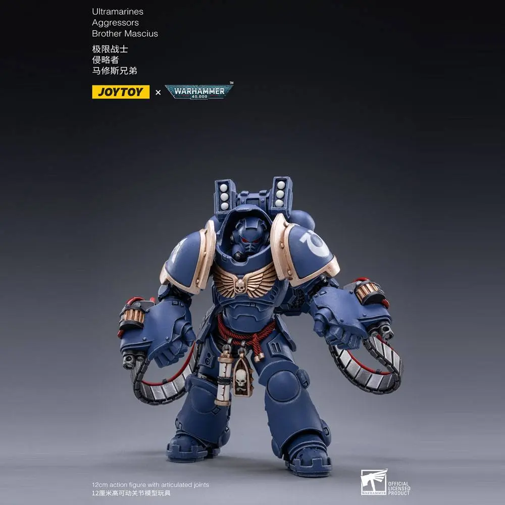 Warhammer 40k 1/18 Ultramarines Aggressors akciófigura csomag 12 cm termékfotó