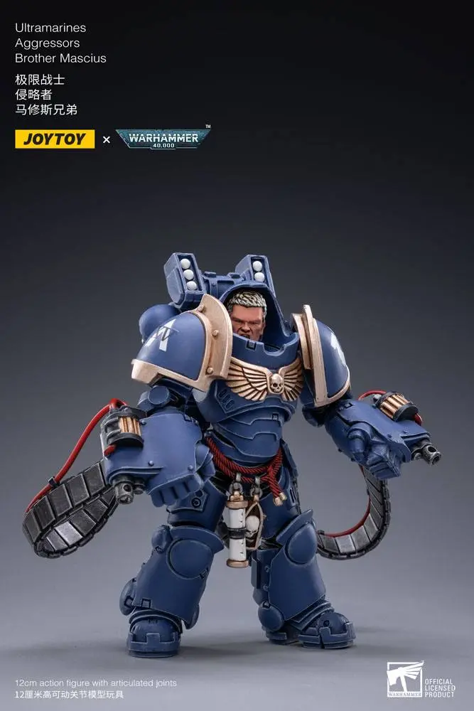 Warhammer 40k 1/18 Ultramarines Aggressors akciófigura csomag 12 cm termékfotó
