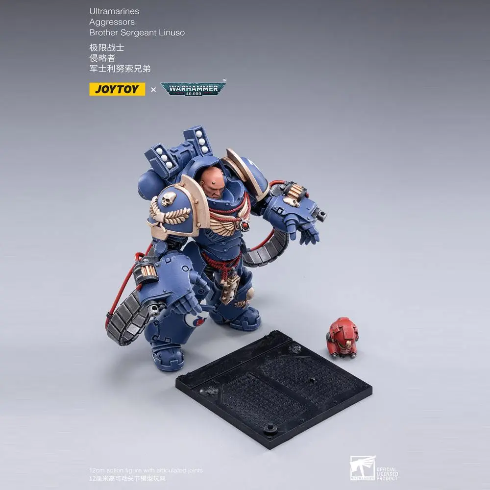 Warhammer 40k 1/18 Ultramarines Aggressors akciófigura csomag 12 cm termékfotó