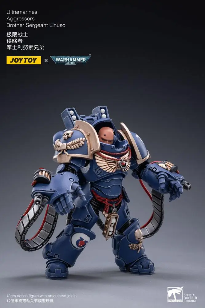 Warhammer 40k 1/18 Ultramarines Aggressors akciófigura csomag 12 cm termékfotó