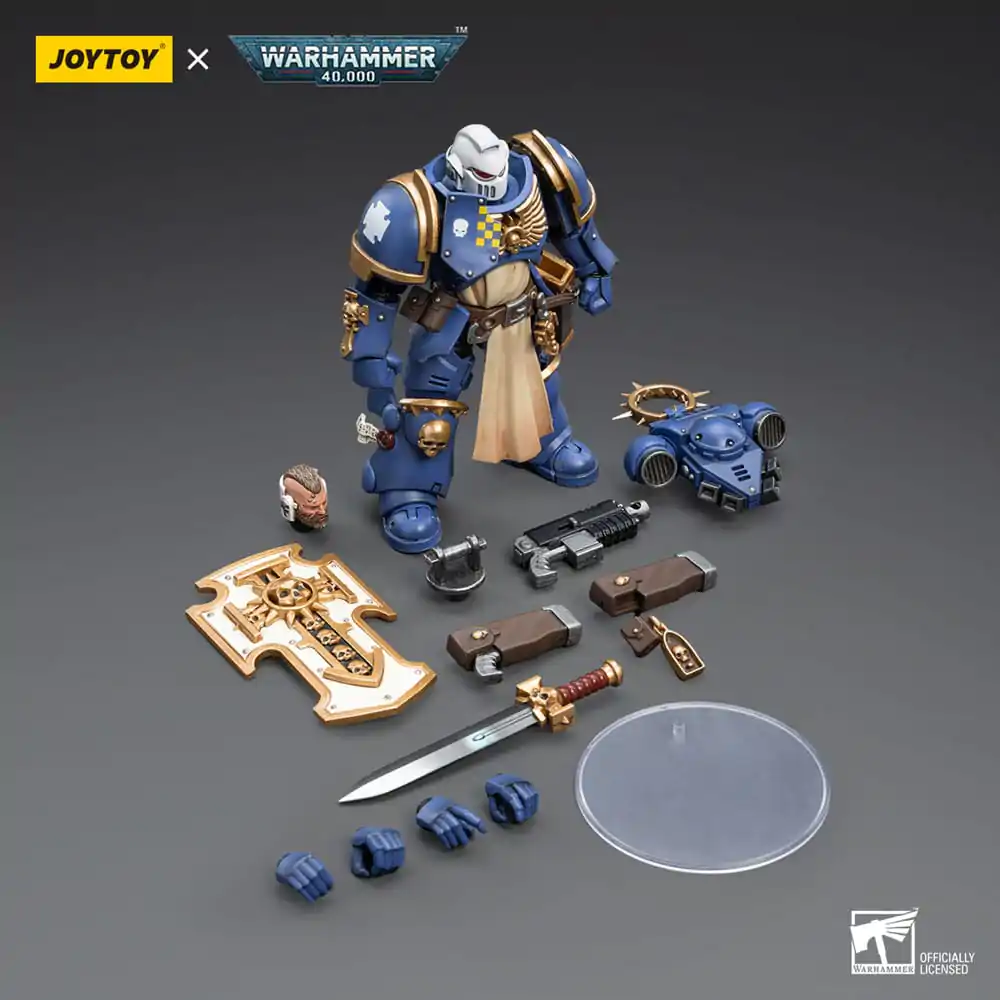 Warhammer 40k 1/18 Ultramarines Bladeguard Veteran 02 akciófigura 12 cm termékfotó