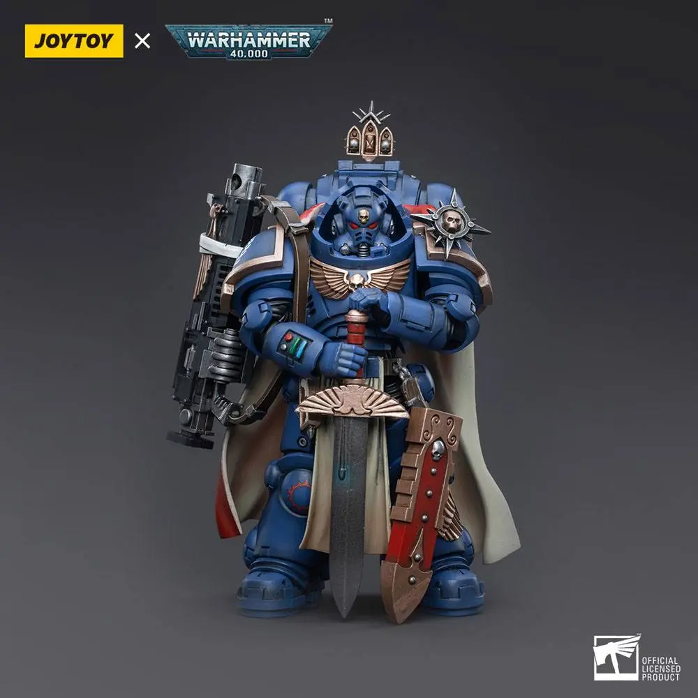 Warhammer 40k 1/18 Ultramarines Captain with Master-Crafted Heavy Bolt Rifle akciófigura 12 cm termékfotó