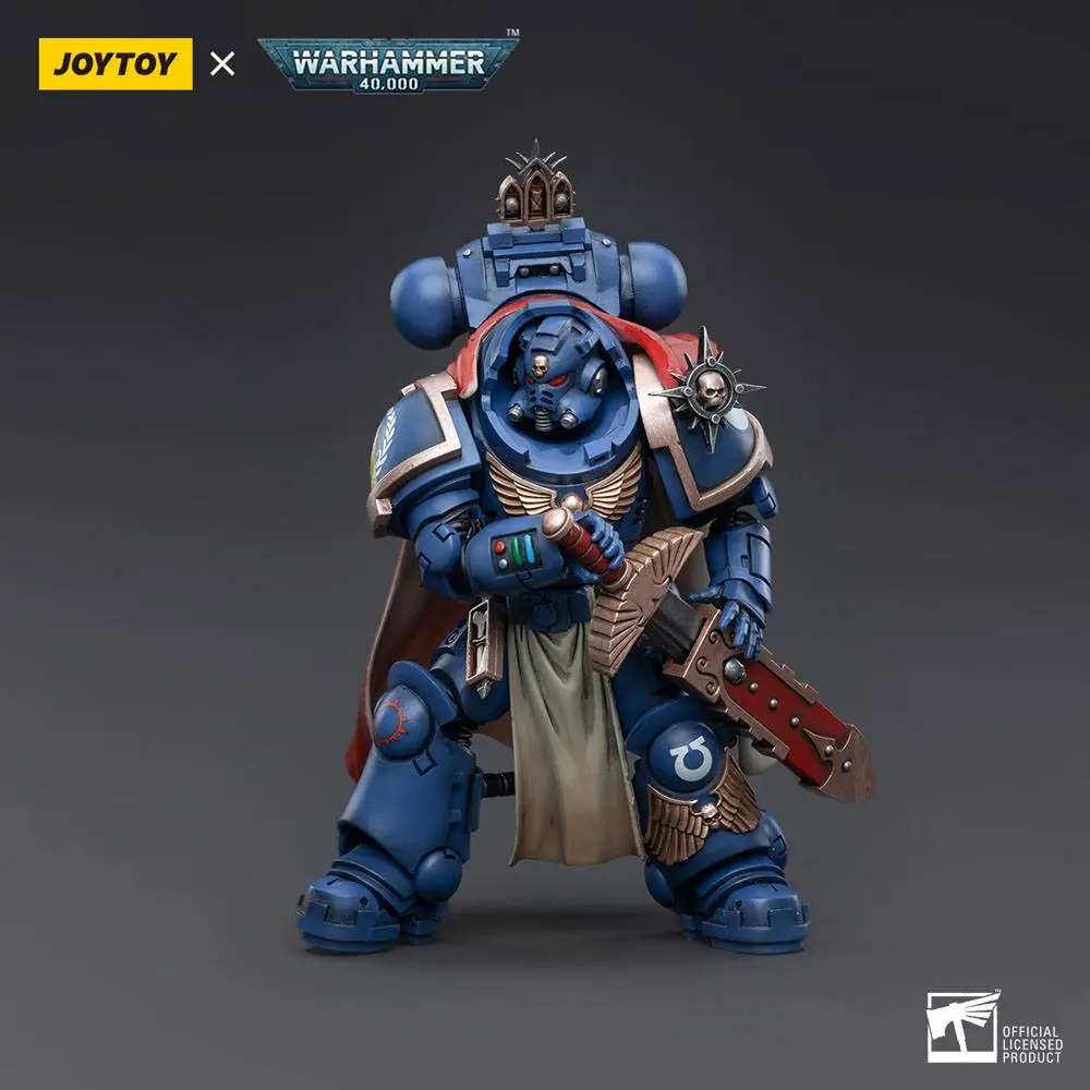 Warhammer 40k 1/18 Ultramarines Captain with Master-Crafted Heavy Bolt Rifle akciófigura 12 cm termékfotó