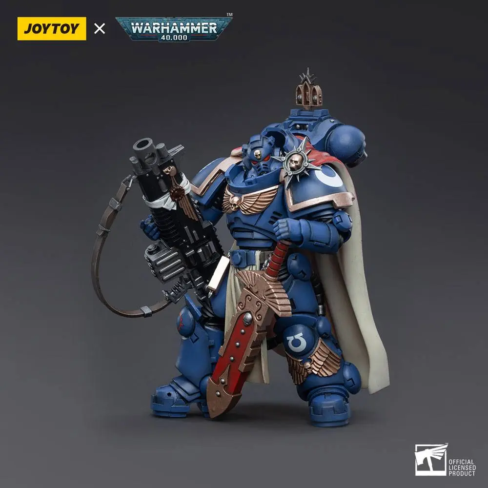 Warhammer 40k 1/18 Ultramarines Captain with Master-Crafted Heavy Bolt Rifle akciófigura 12 cm termékfotó