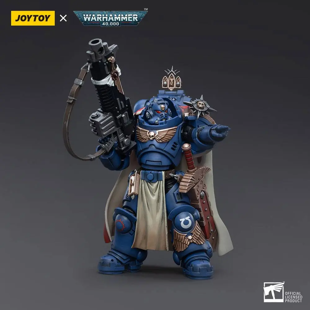 Warhammer 40k 1/18 Ultramarines Captain with Master-Crafted Heavy Bolt Rifle akciófigura 12 cm termékfotó