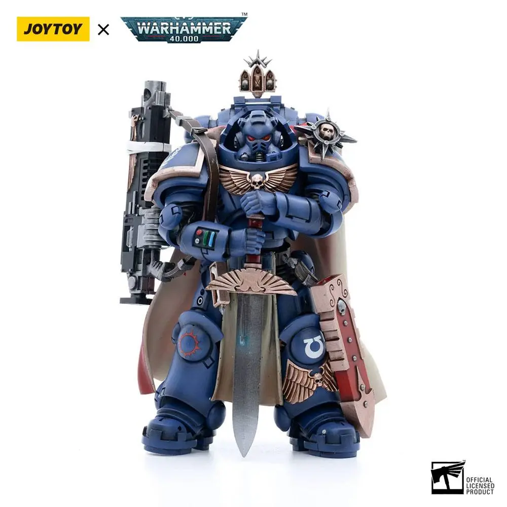 Warhammer 40k 1/18 Ultramarines Captain with Master-Crafted Heavy Bolt Rifle akciófigura 12 cm termékfotó