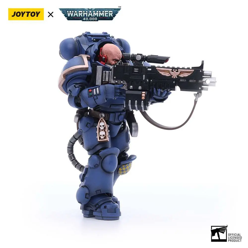 Warhammer 40k 1/18 Ultramarines Heavy Intercessor Aetus Gardane akciófigura 13 cm termékfotó
