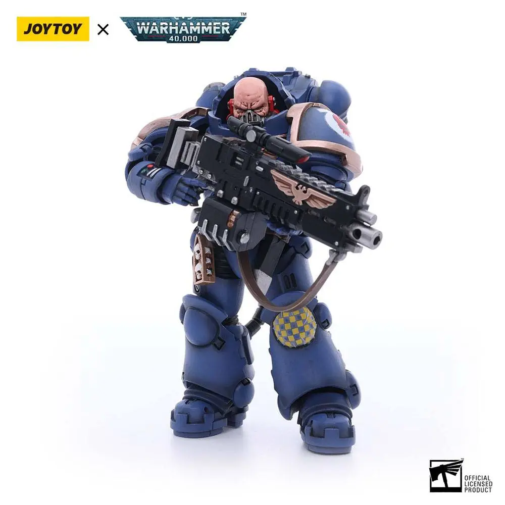 Warhammer 40k 1/18 Ultramarines Heavy Intercessor Aetus Gardane akciófigura 13 cm termékfotó