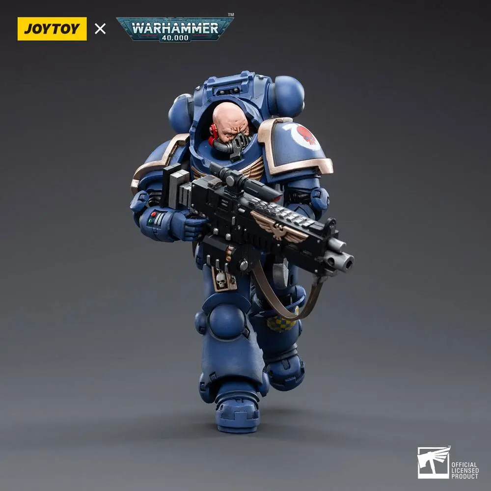 Warhammer 40k 1/18 Ultramarines Heavy Intercessor Aetus Gardane akciófigura 13 cm termékfotó