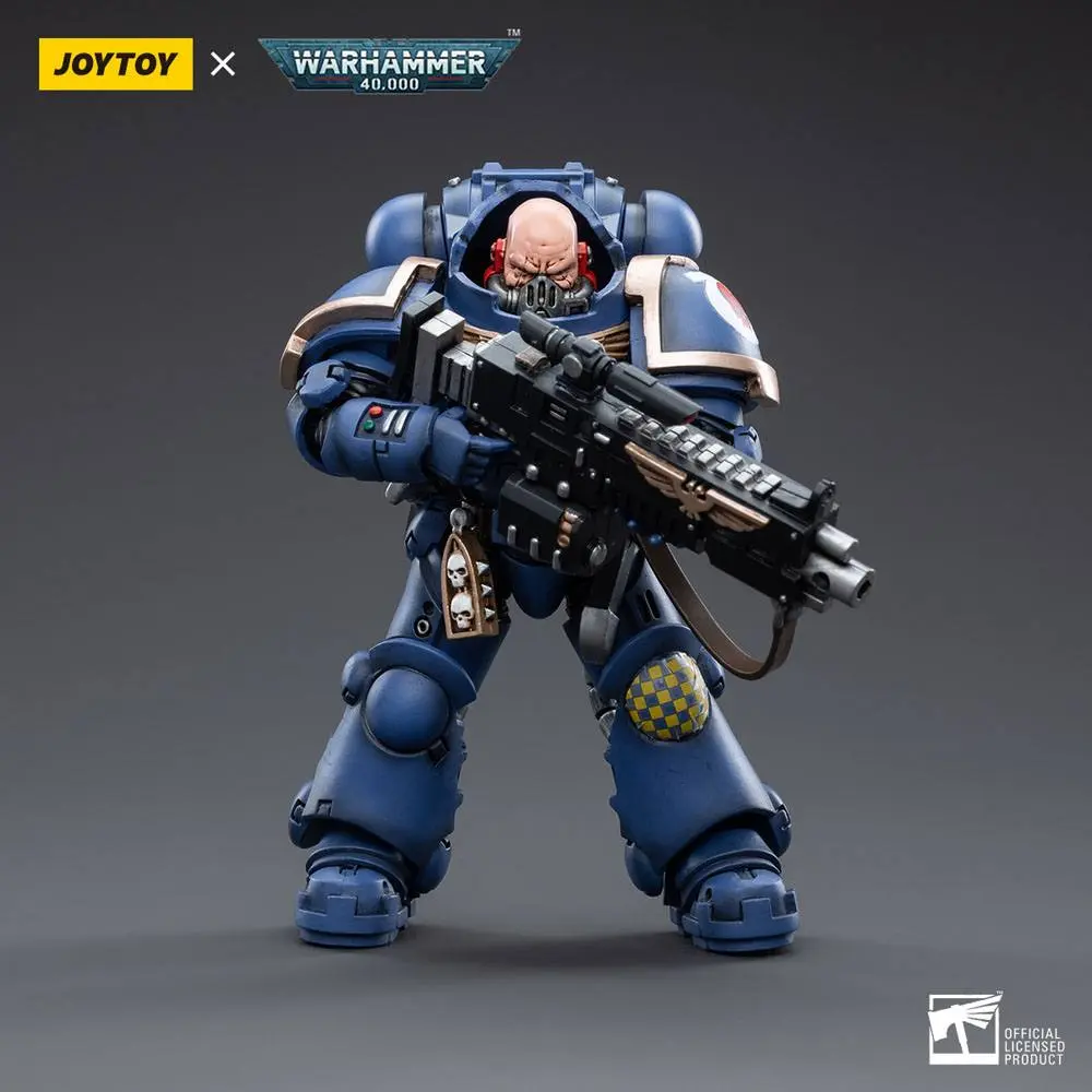 Warhammer 40k 1/18 Ultramarines Heavy Intercessor Aetus Gardane akciófigura 13 cm termékfotó