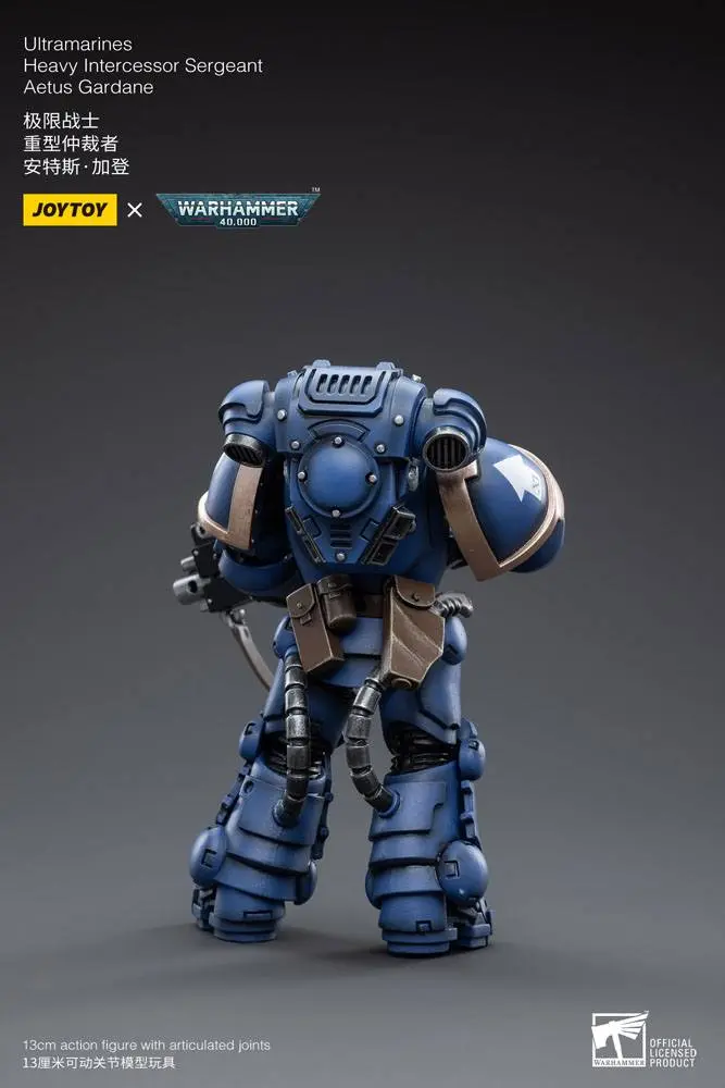 Warhammer 40k 1/18 Ultramarines Heavy Intercessor Aetus Gardane akciófigura 13 cm termékfotó