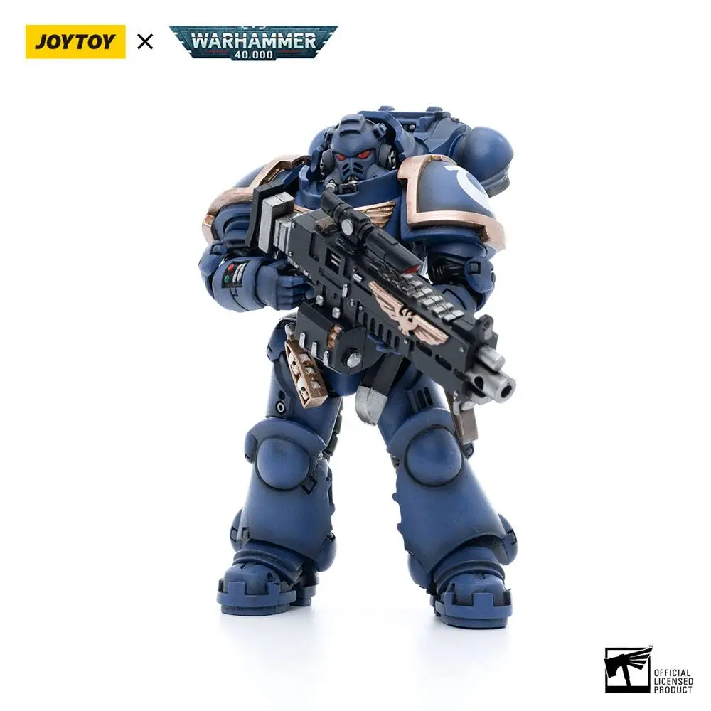 Warhammer 40k 1/18 Ultramarines Heavy Intercessor Helvin Gure akciófigura 13 cm termékfotó