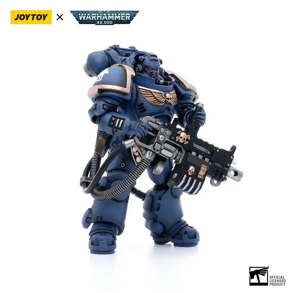 Warhammer 40k 1/18 Ultramarines Heavy Intercessor Nikos Phaetz akciófigura 13 cm termékfotó