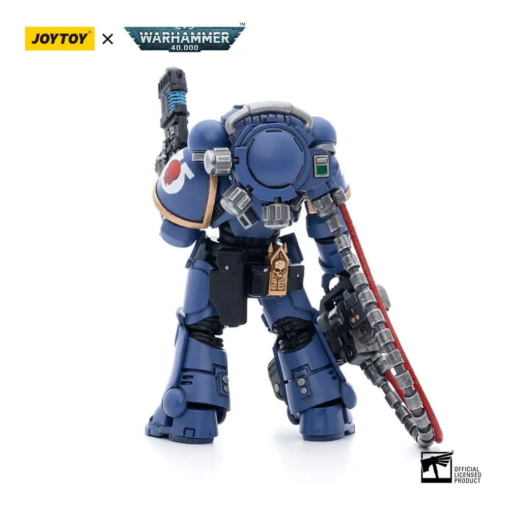 Warhammer 40k 1/18 Ultramarines Hellblasters Sergeant Ulaxes akciófigura 12 cm termékfotó
